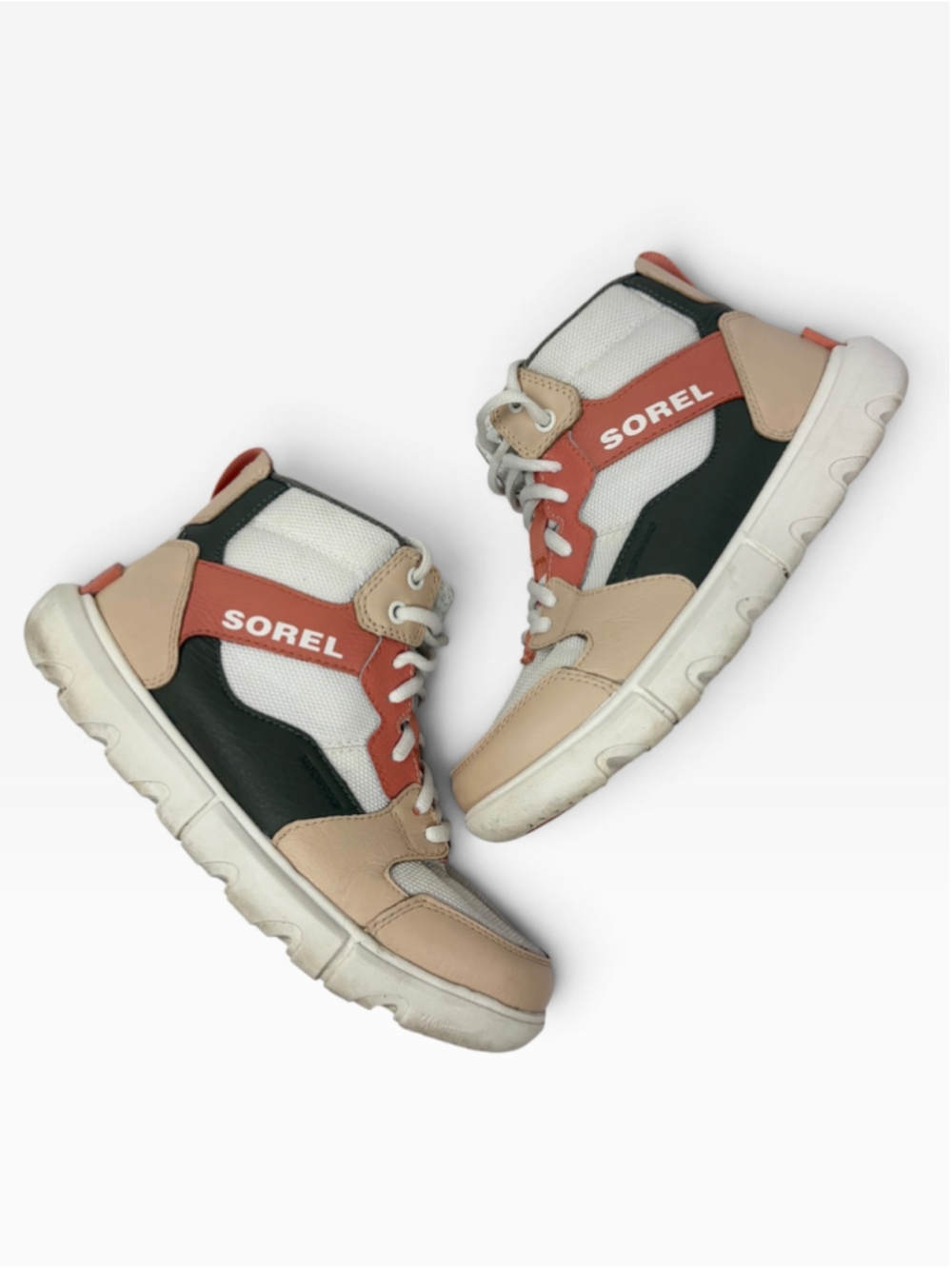 SOREL Explorer II Sneaker Mid Waterproof Sea Salt/Nova Sand